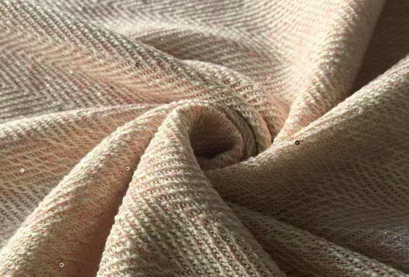 370mg 148cm poliészter tweed szövet/chanel ihletésű anyag 980240
