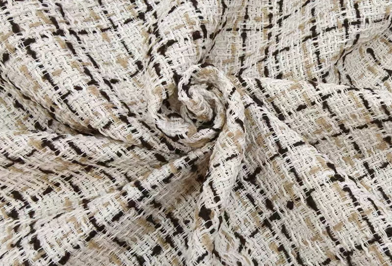 450mg 148cm Tweed szövet/chanel ihletésű szövet ls540412 kézitáskákhoz