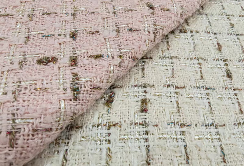 500mg 148cm Tweed szövet/chanel ihletésű ls834322 alkalmas chanel stílusú kabátok, kabátok és táskák készítésére